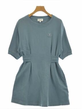 Kenzo Blue Short Sleeve Dress - Size Medium